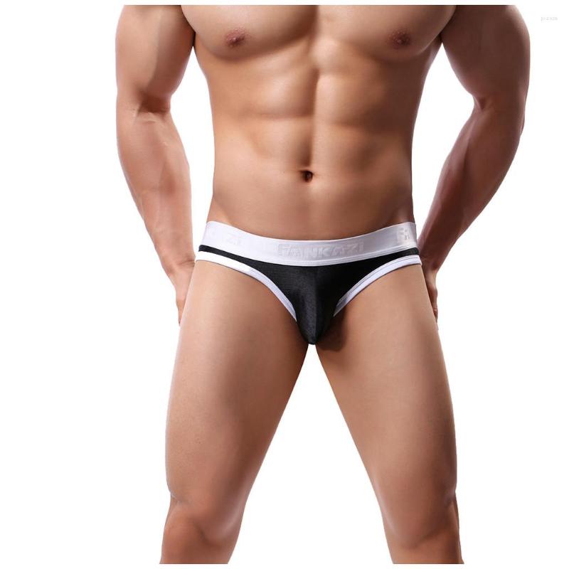 

Men' G Strings Sexy Male Lingerie Thongs Breathable Underwear Seamless Underpants G-String Low-Rise Nylon Panties Briefs For Men, Blue