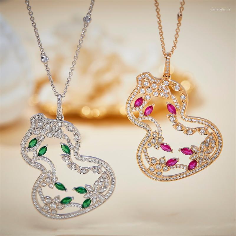 

Chains Designer Fashion Copper Jewelry 3A Cubic Zirconia Party Necklace