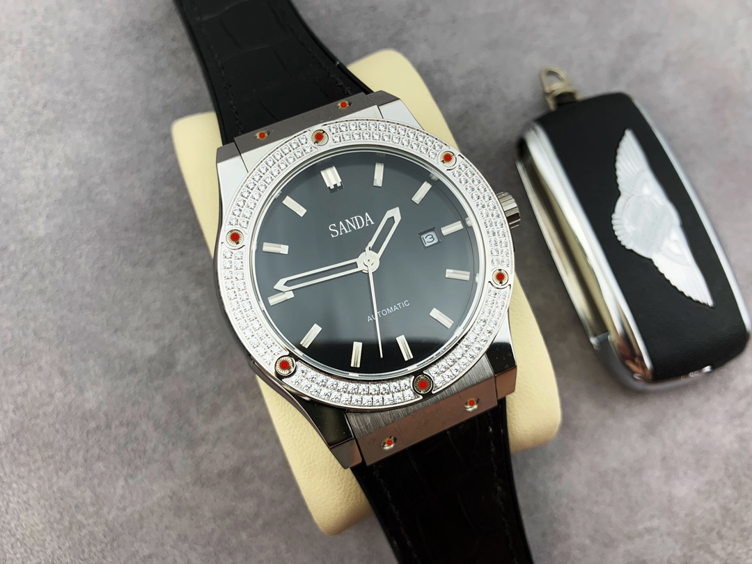 

2023 mens automatic gold Mechanical Watches women dress full Stainless steel Sapphire waterproof Luminous Couples Wristwatches Boutique AAA, Sapphire glass