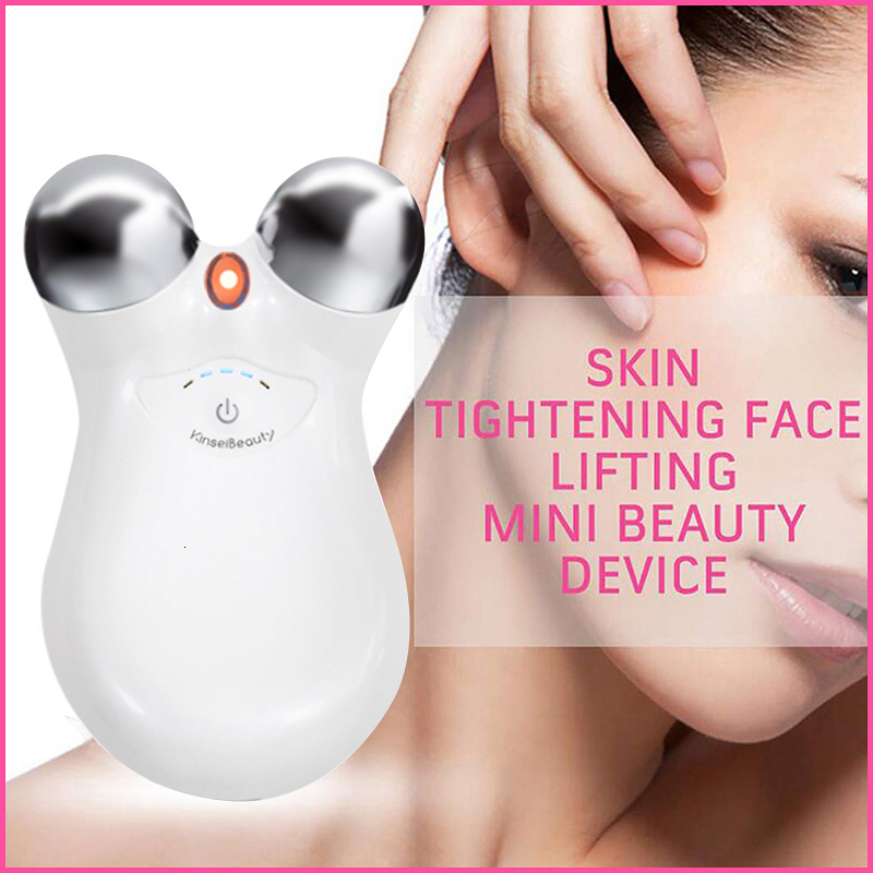 

Home Beauty Instrument Kinsei microcurrent Massager face lift skin care tool Skin Tightening lifting wrinkle remover toning Massage 230413