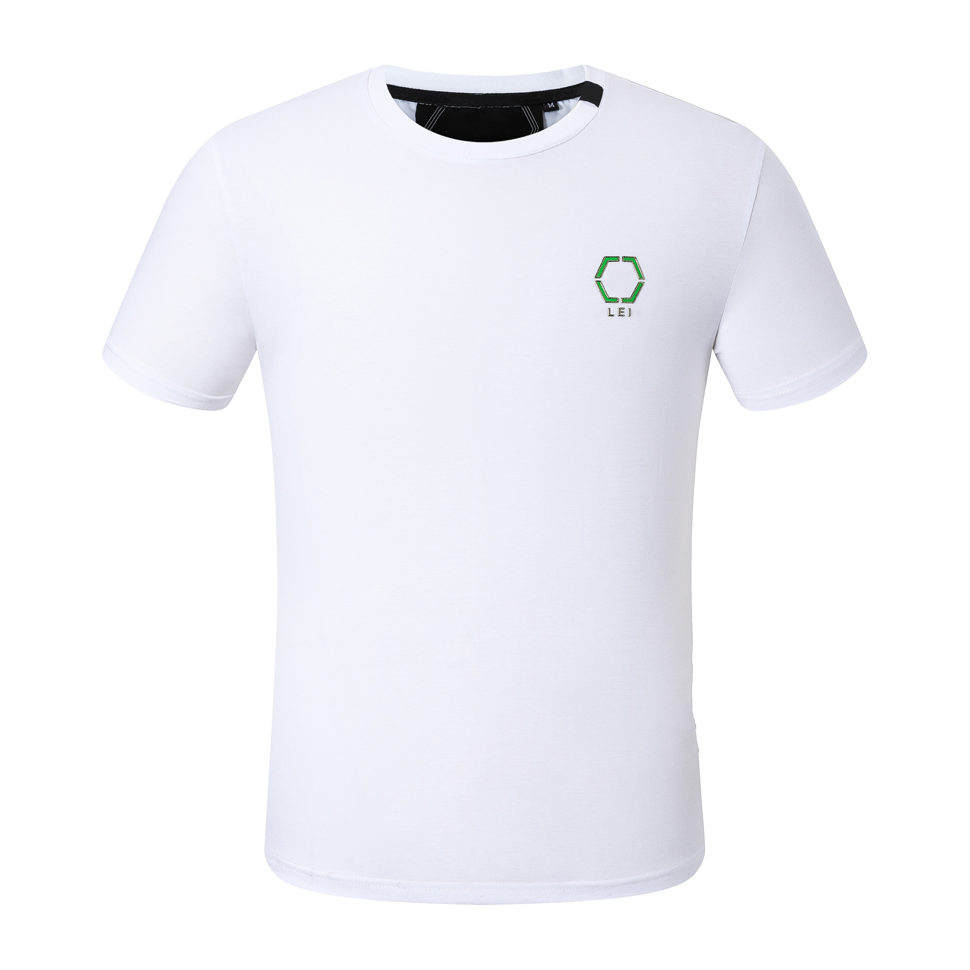 

Phillip Plain Men's T-Shirts designer PP Skull Diamond t shirt Short sleeve Dollar Brown bear Brand O-Neck Streetwear high Quality Skulls TShirt PP2071, 11