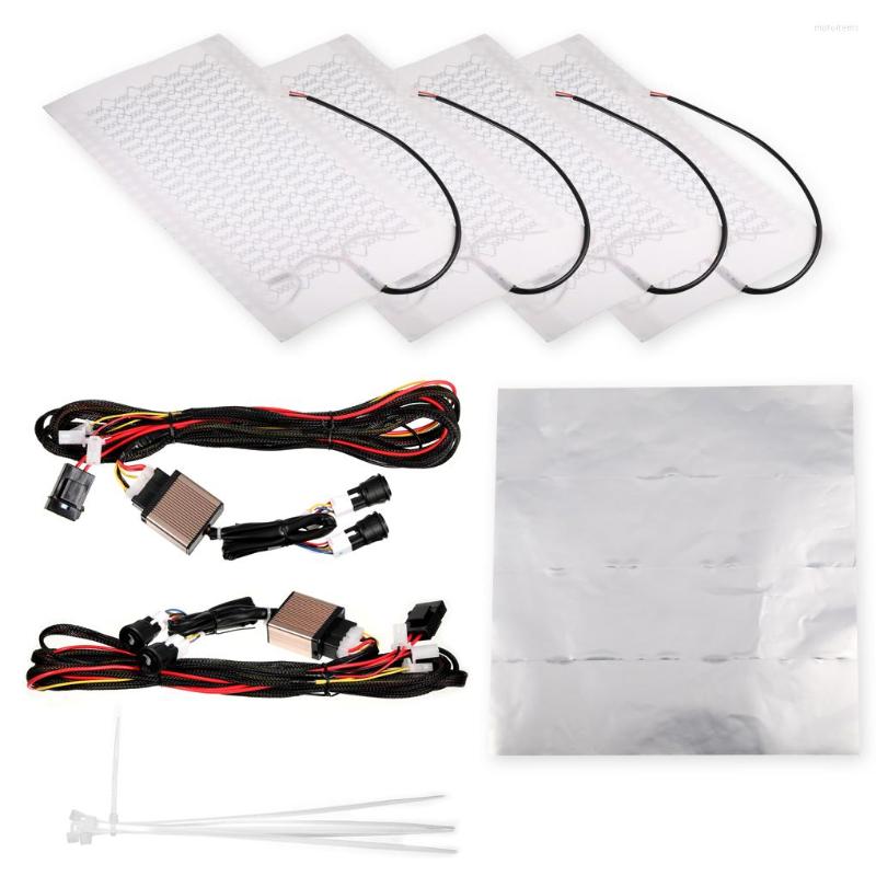 

Car Seat Covers 4 Pieces 3 Gear Auto Heating Pad Warm Keeping Warmer Accessories
