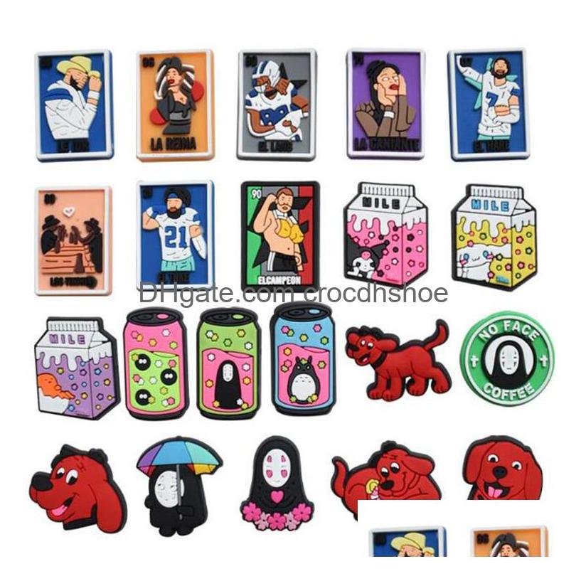 

Shoe Parts Accessories Custom Croc Pvc Decorations Charms Vendor 2023 Valentines Day Drop Delivery Otx0N