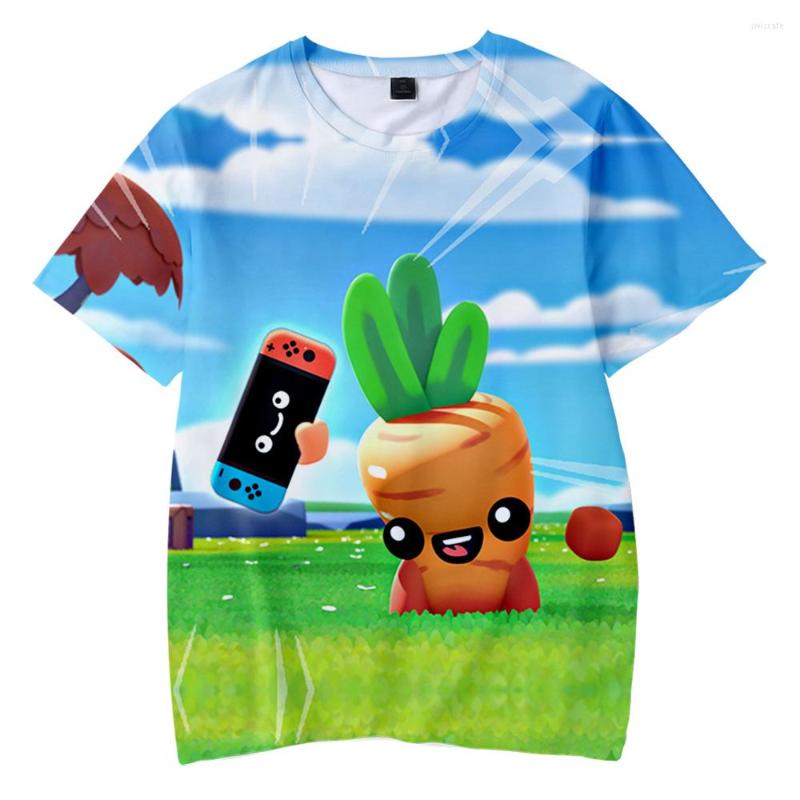 

Men's T Shirts Game Kids T-shirt Boomerang Fu 3D Short Sleeve Casual Cosplay Streetwear Summer Tees Anime Clothes Children, Yh01