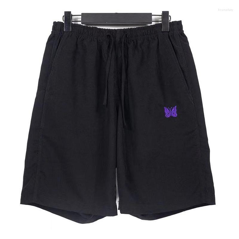 

Men' Shorts NEEDLES 23SS Summer Minority Fashion American Style Versatile High Street Leisure Loose Men, Black