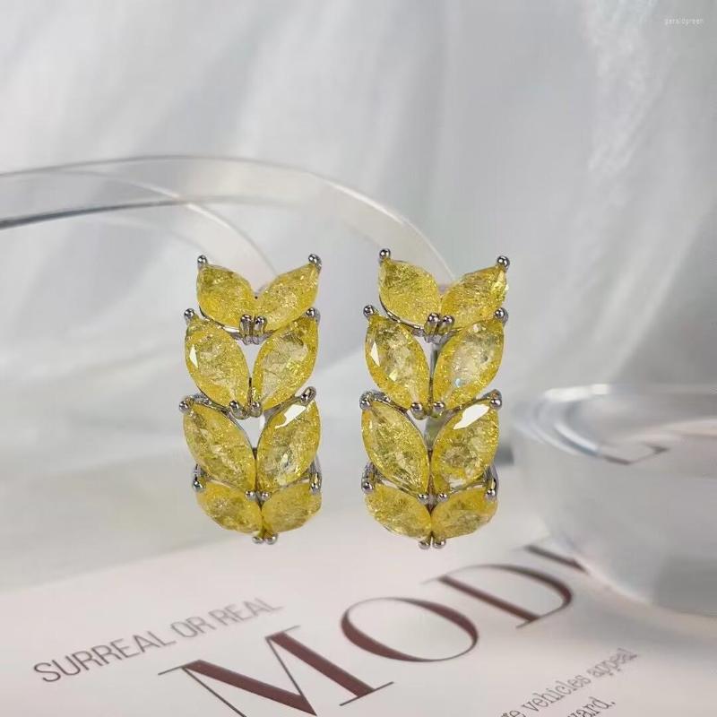

Stud Earrings Accking Luxury India Waterdrop Full Mirco Pink Cubic Zirconia Settiing Style Wedding Earring Fashion Jewelry