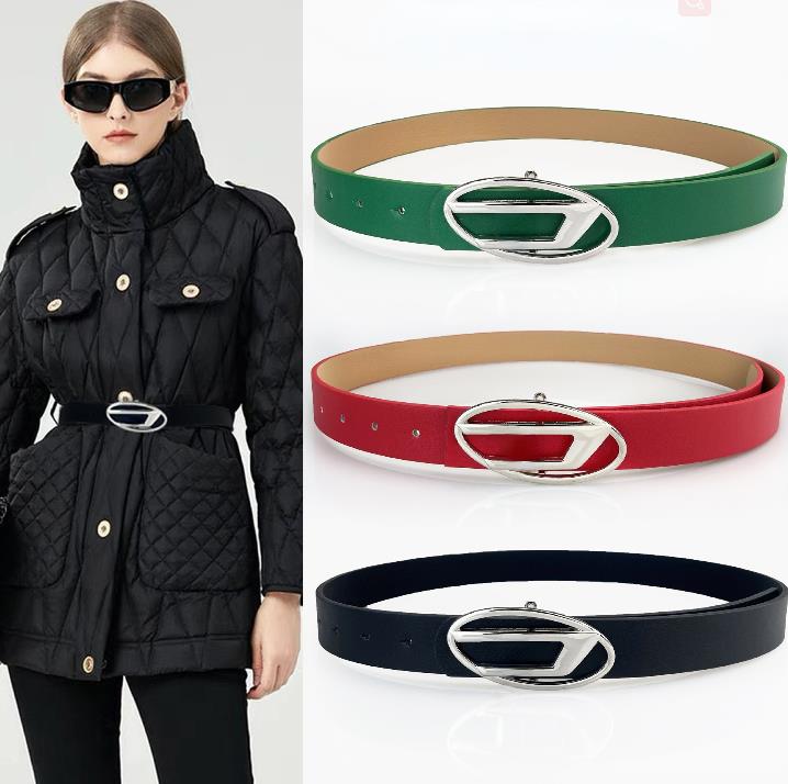 

High-Grade Belt Black New All-Match Decoration Jeans Belt Women's Oval Snap Button Pant Belts Men's Fashion Wholesale, Aspic