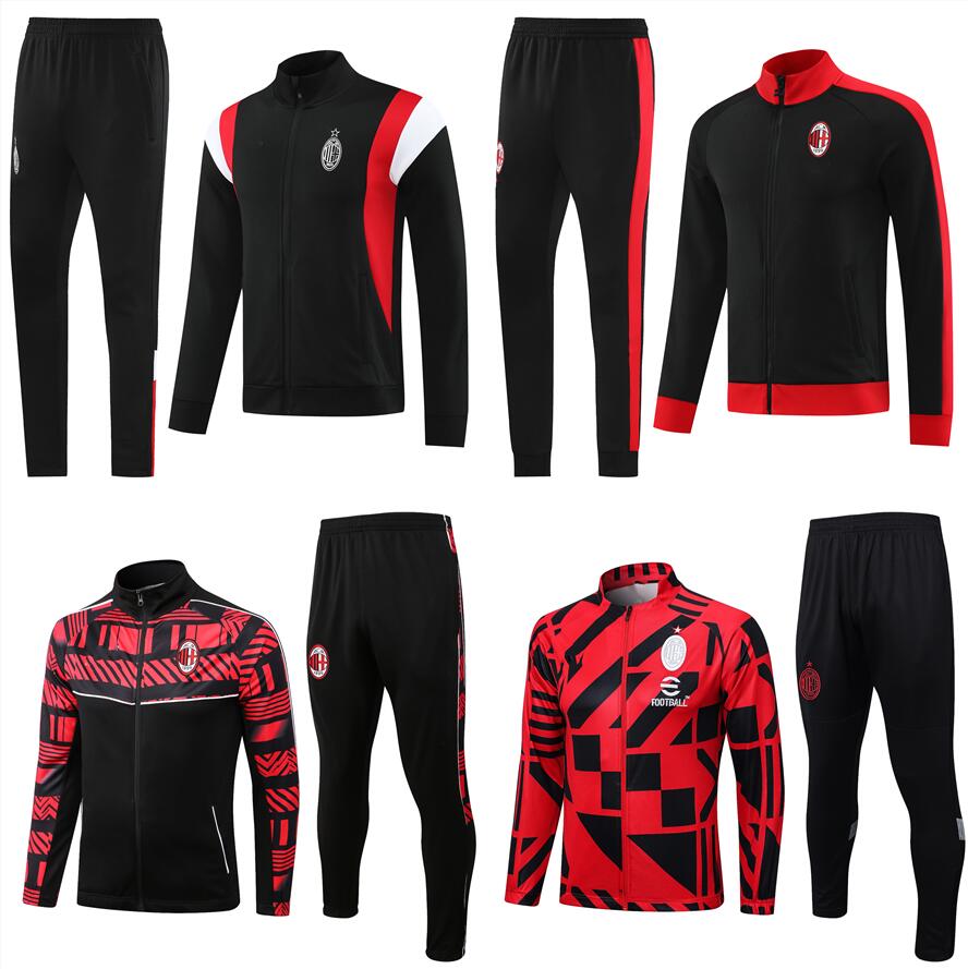 

AC milanS designer tracksuit tuta maglia jersey training survetement camiseta jerseys chandal kit 21 22 23 football shirt
