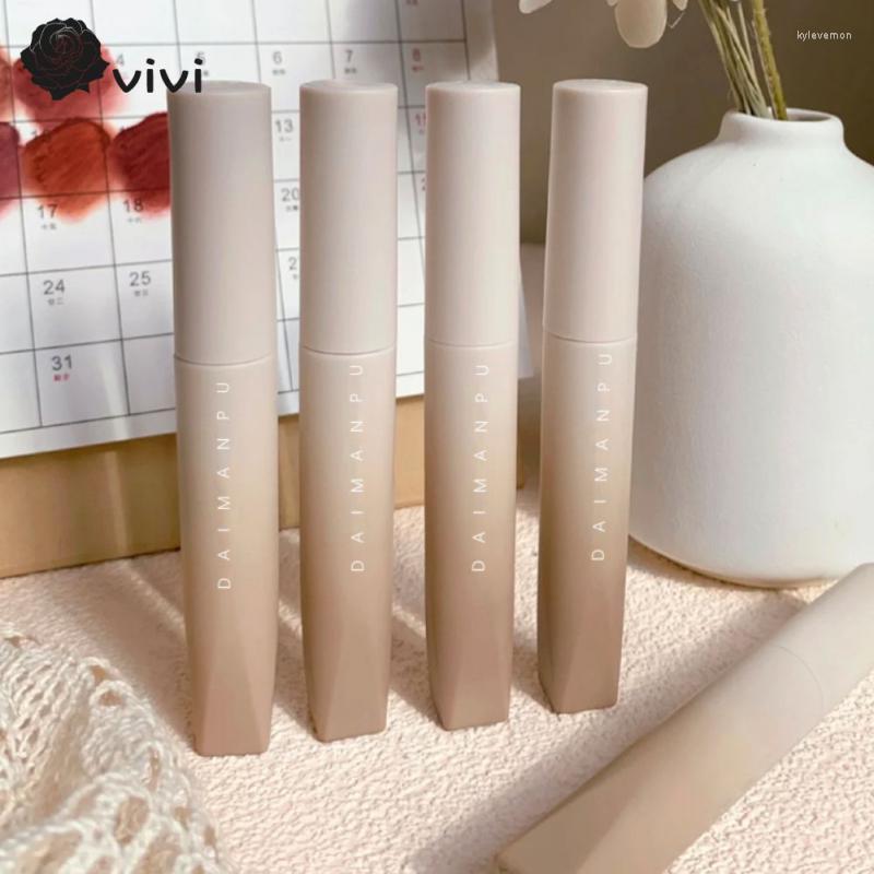 

Lip Gloss Lasting Colored Lipstick Velvet Matte Liquid Moisturizing Non-stick Cup 5 Colors Tint Mud Lips Makeup, 03