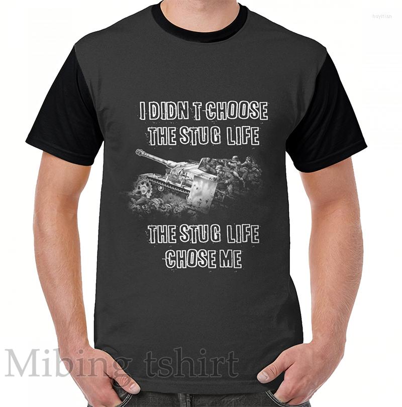 

Men' T Shirts Funny Print Men Shirt Women Tops Tee Stug Life Graphic T-Shirt O-neck Short Sleeve Casual Tshirts