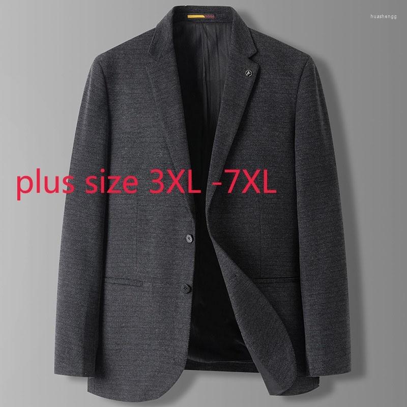 

Men's Suits Large Fashion Suepr Men Arrival Casual Suit Youth Coat Single Breasted Autumn And Winter Blazers Plus Size 3XL4XL5XL6XL7XL