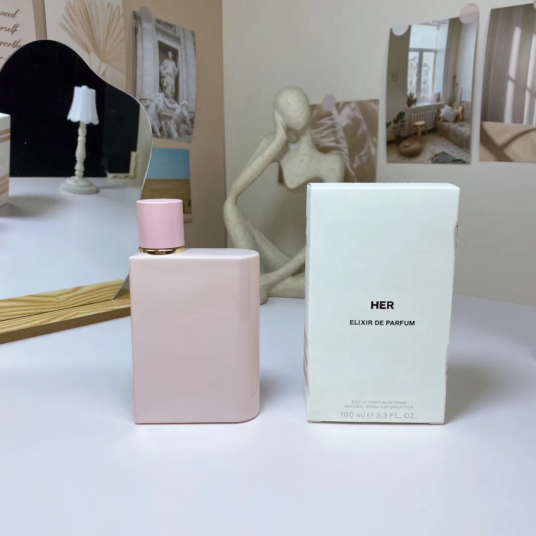 Woman Her Blush Perfume 100ml Eau De Parfum 3.3fl.oz Floral Fruity Blossom Fragrance Long Lasting GEDP Lady Girl Her Elixir London Men Mr Hero Sp-image-749955145