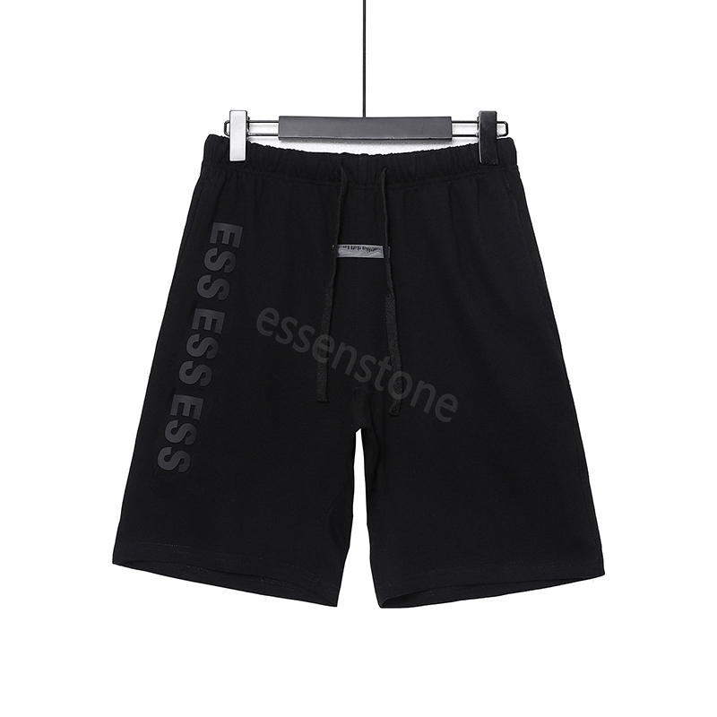 

2023 Ess Shorts Men's and Women's Designer High Quality Shorts Casual Sports Shorts Letter ESS Printed Drawstring Shorts Trendy Size S-XXL, The same as real