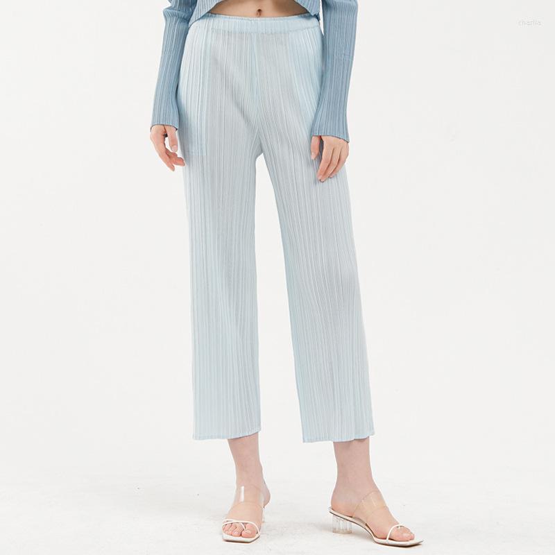 

Women's Pants Loose Basic Straight Spring And Summer Cool Comfortable Casual Solid Color Women, Picture color