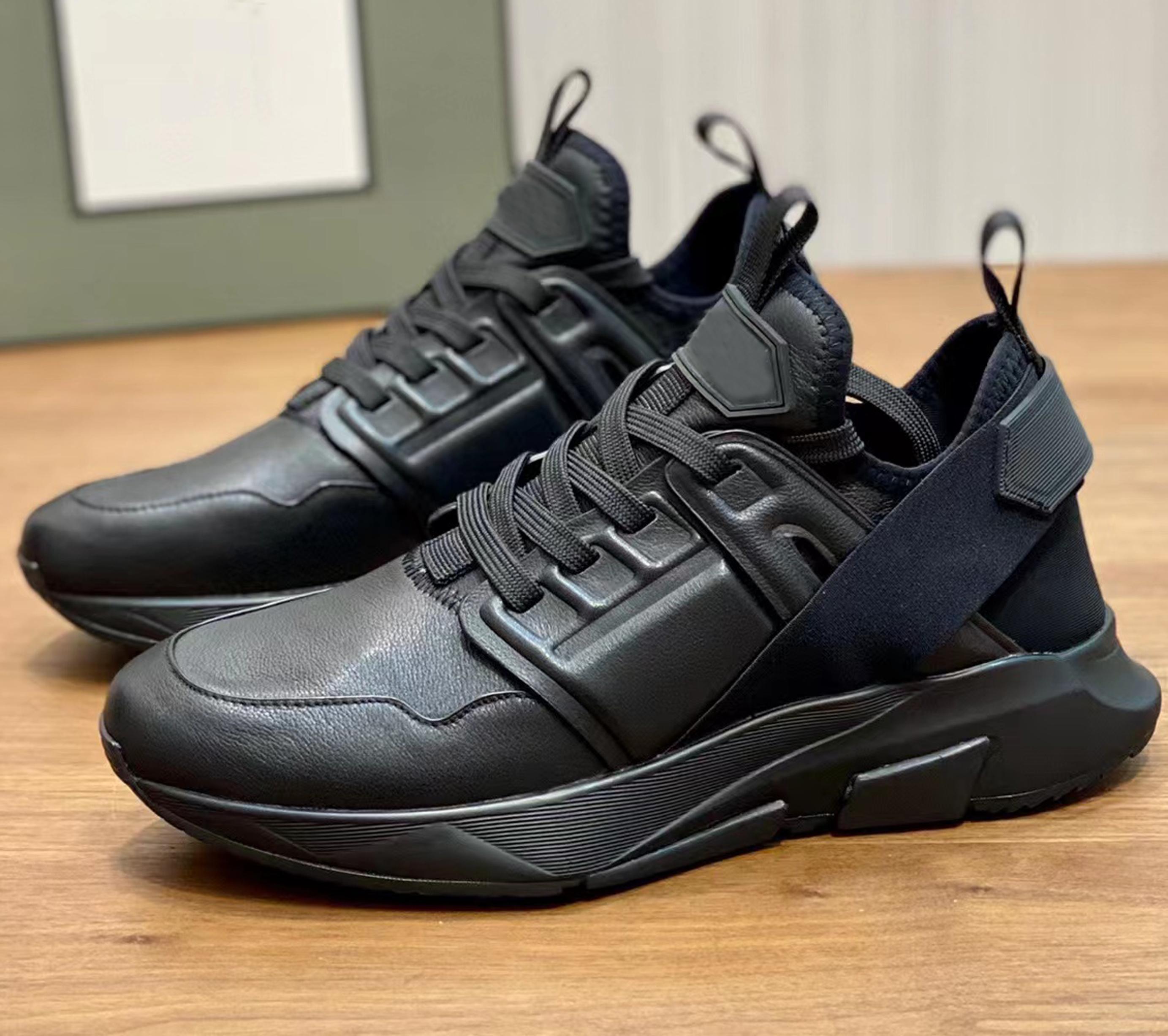 

Highest quality Sneakers Running shoes men chaussures de designer ECO FRIENDLY JAMES SNEAKER FORD TOM sports Christmas Channel Casual A3