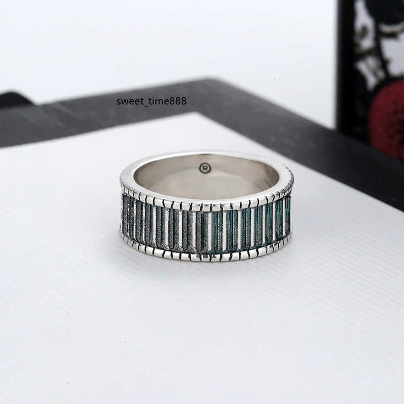 

New Classic Designer Vintage Titanium Steel Rings Fashion Jewelry for Men and Women Couple Rings Birthday Gift