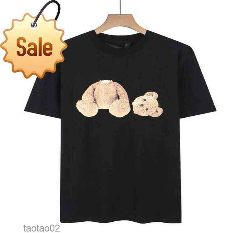 

Fashion Summer Men and Womens T-shirts Mans Palms Stylist Angel t Shirt Tee Guillotine Bear Printed Short Sleeve Truncated Bears A286d1s1moalxg2r, White