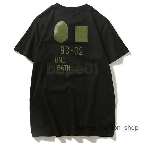 

Bathing ape Fashion Men Women t Shirt Mens Designer Pattern Print Short Sleeve Youth Hip Hop Style Tees S-2xl 3 NFL0, #03