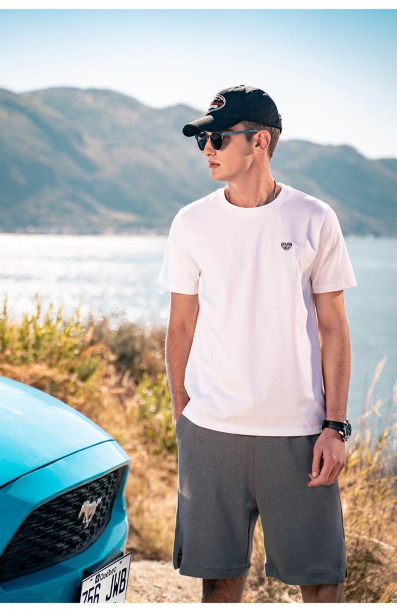 

Men's T Shirts 2820 2023 Summer Fashion Brand Creative Printing Casual Embroidery Short Sleeve T-shirt Men, Black