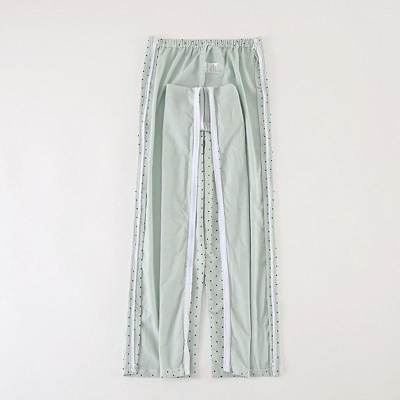 

Men's Sleepwear Suit Shorts Summer Home Bed Sick Clothes Are Easy To Clean And Put On Take Off At Knit Pants For Men, Green