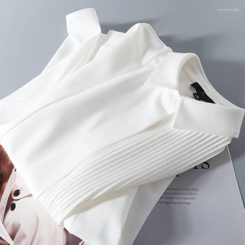 

Women's Blouses Blouse Women Autumn Square Collar Chiffon White Long Sleeve Shirt Blusas Mujer De Moda