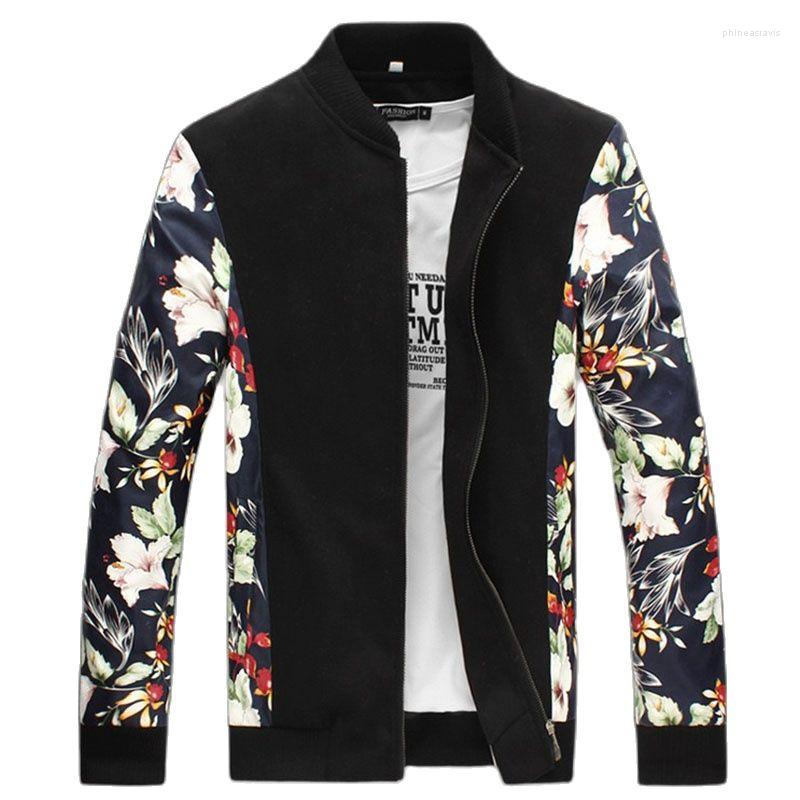 

Men's Jackets Spring And Autumn Men's Jacket Woolen Splice Personalized Leather Korean Fashion Street Dress Designer Top, Floret