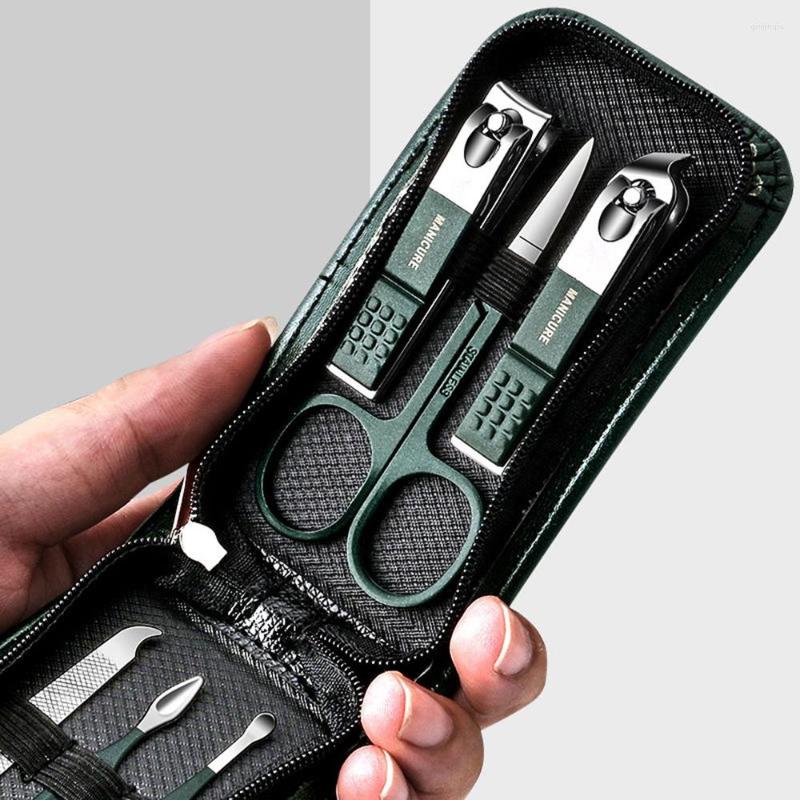 

Nail Art Kits Manicure Set Pedicure Kit 6pcs Portable Clippers Stainless Steel Personal Care Tools Eyebrow Scissors