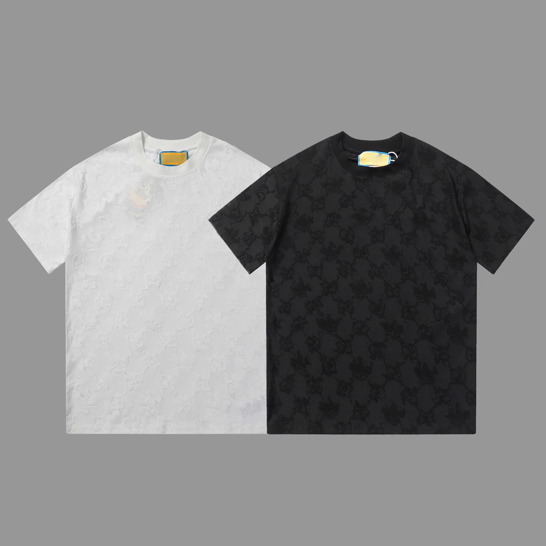 

tshirt Oblique print Hip hop polo Interlocking Double G Top Sell High quality summer Pure cotton stereoscopic Embroidered letters graphic t shirts Loose US Size S-3XL, Make up for price