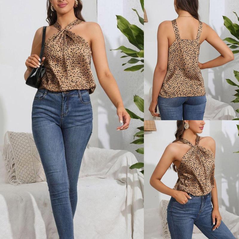 

Women' Blouses Womens Shirts Sleeveless Summer Beach Tops Casual Basic Tee Loose Tunic Tank, Coffee