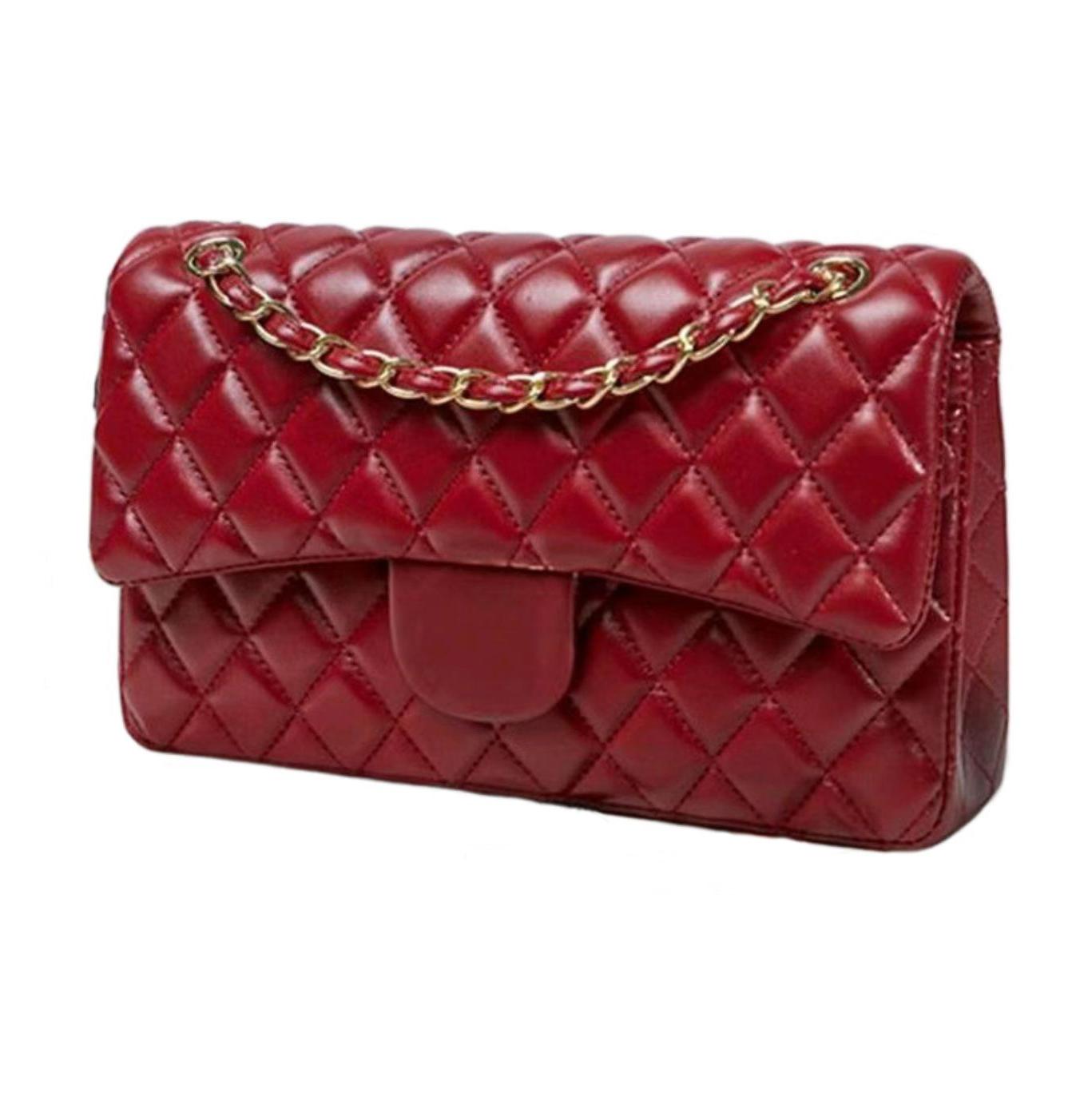 

Luxury Handbags Shoulder Chain Bag Women Flap Designer Handbag Totes Bags Wallet Check Velour Thread Purse Double Letters Solid Hasp stylish vogue tote, Black