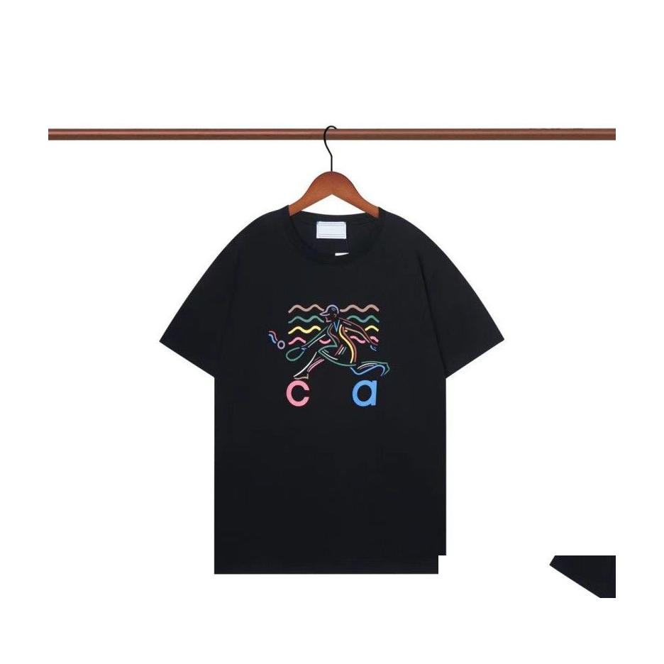 

Men' T-Shirts Mens T Shirts Designer Shirt Cass Summer Cotton Letter Printed Round Neck Casual Short Sleeved Highquality Fashion Co Dhqab
