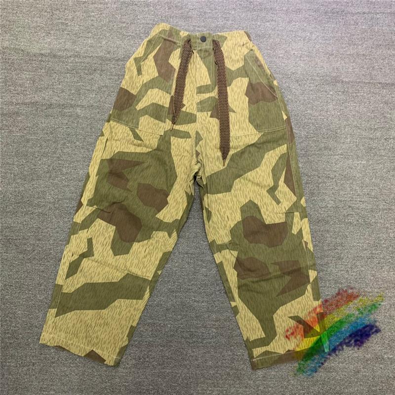 

Men' Pants Camouflage Kapital Kountry Men Women Army Green Drawstring Trousers