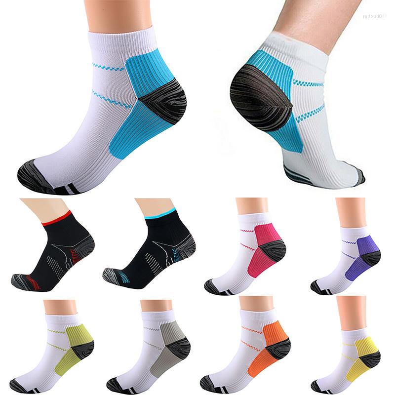 

Men's Socks Sweat-Absorbent Deodorant Breathable Sweats Sports Pressure Plantar Fascia Compression Running, Color 2
