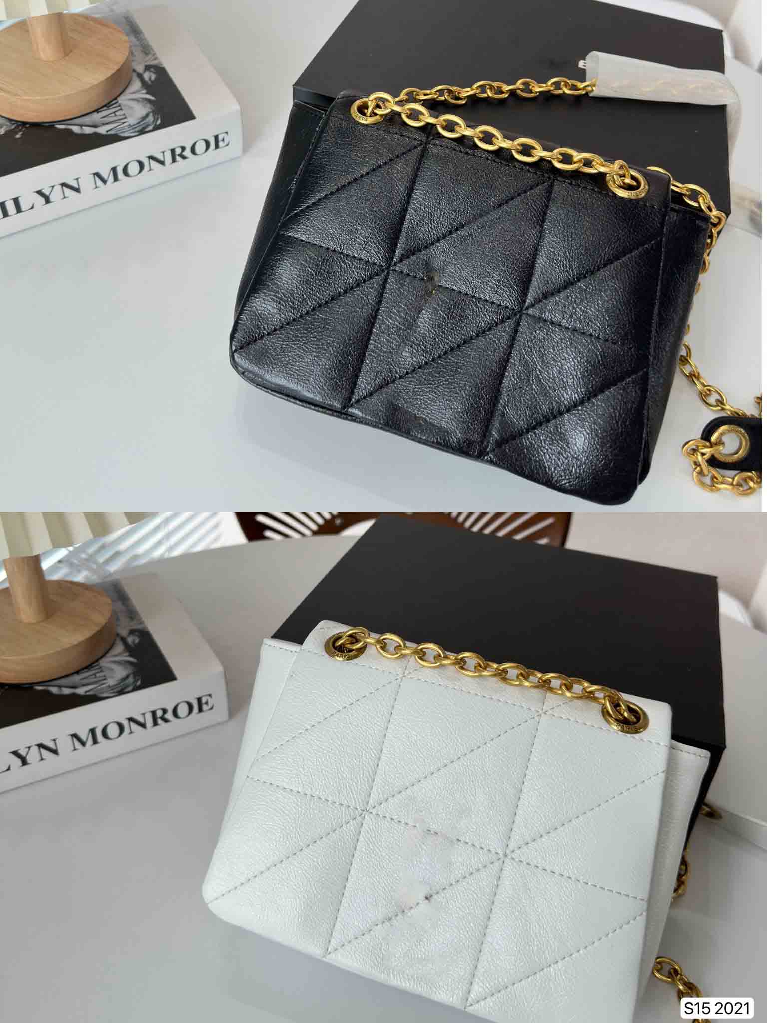

Y2K Flap Shoulder Bag: Luxury Leather Crossbody for Women - Designer Brand 2023 with Chic Chain. Perfect for Fashionistas., Black