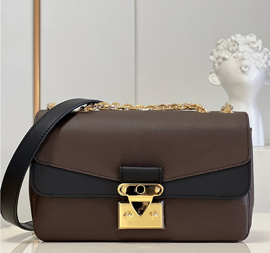 

Designer Flap Bags Luxury Shoulder Bags 1:1 Quality Genuine Leather Crossbody Bag 24.5CM With Box ML180, M46126