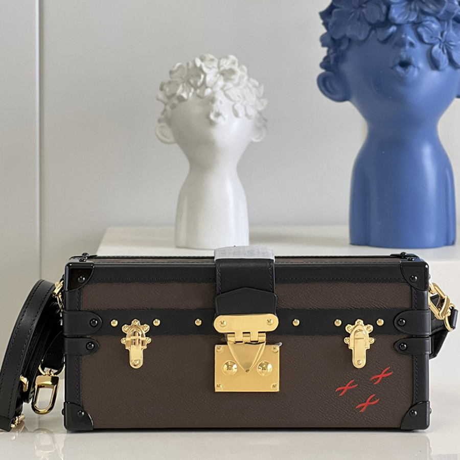 

Designer Shoulder Bags Luxury Crossbody Bags 1:1 Quality Cosmetic bag 27CM With Box ML170, M46120