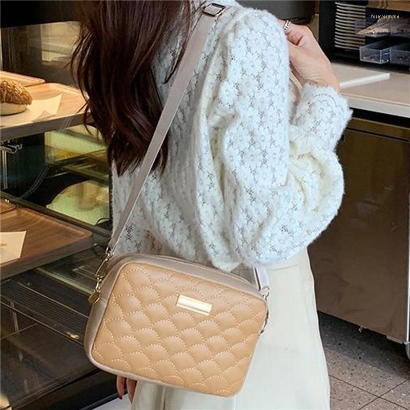 

Evening Bags Embroidered Messenger PU Leather Shoulder Crossbody Bag For Women Fashion Female Small, White