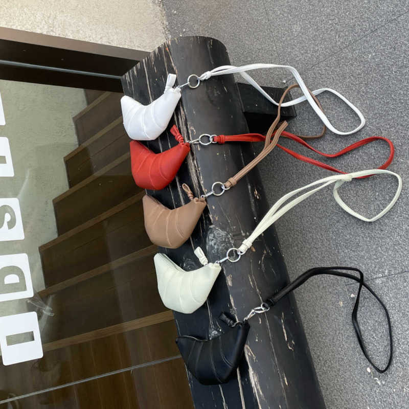 

Irregular New Line Online Red Same Fashion Versatile Dark Dumpling Shape Design Multi Color Handheld Crossbody Bag for Women