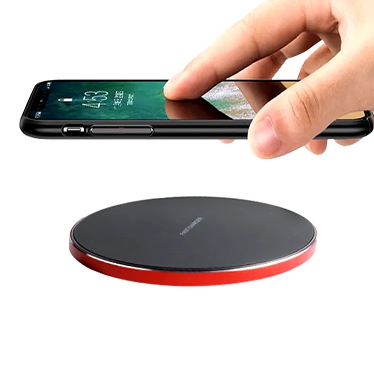 

Fast Wireless Charger Charging Pad, Inductive Wireless Charging Station 15 W Qi Charger with USB-C Cable for iPhone Smart Cell Mobile Phone