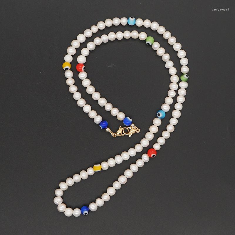 

Charm Bracelets Baroque Natural Pearl Mask Necklace For Women Men Multifunctional Color Eye Anti Loss Chain Slip Glasses