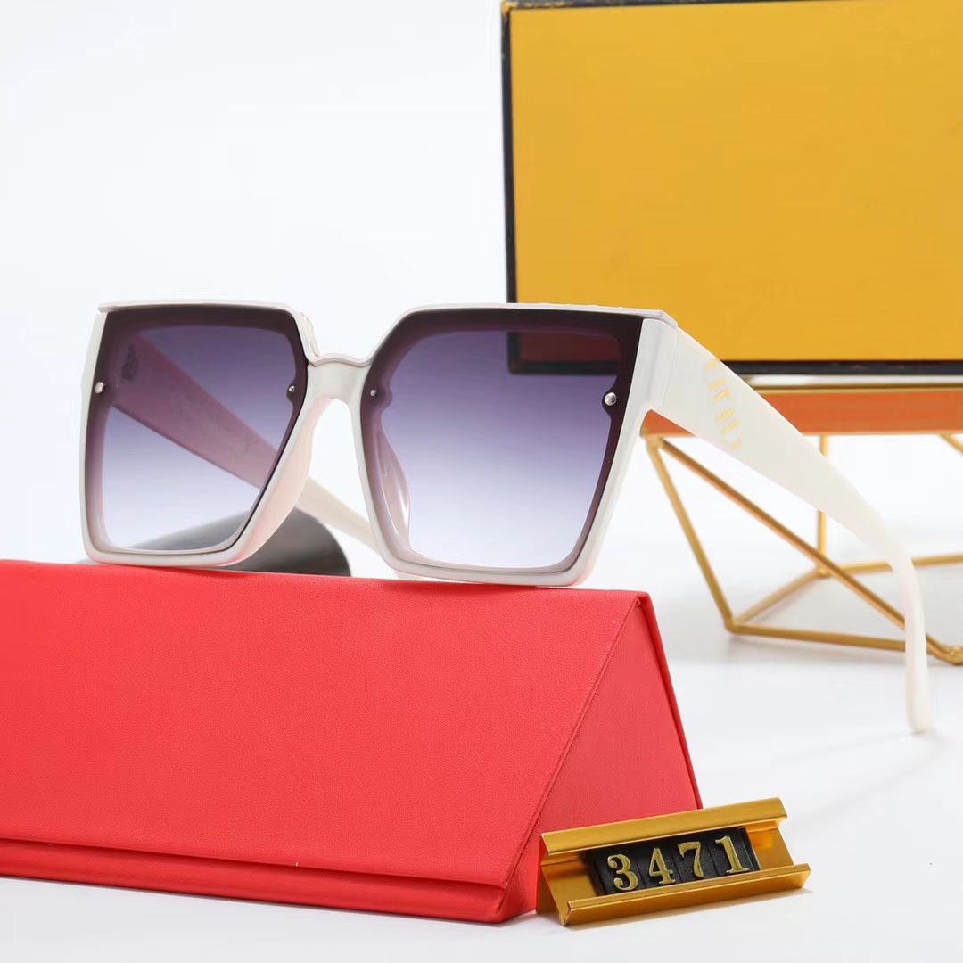 

Designer sunglasses zeelool eyewear oversized glasses men and women sun glasses PC gold stamping temples outdoor driving eye protection UV400