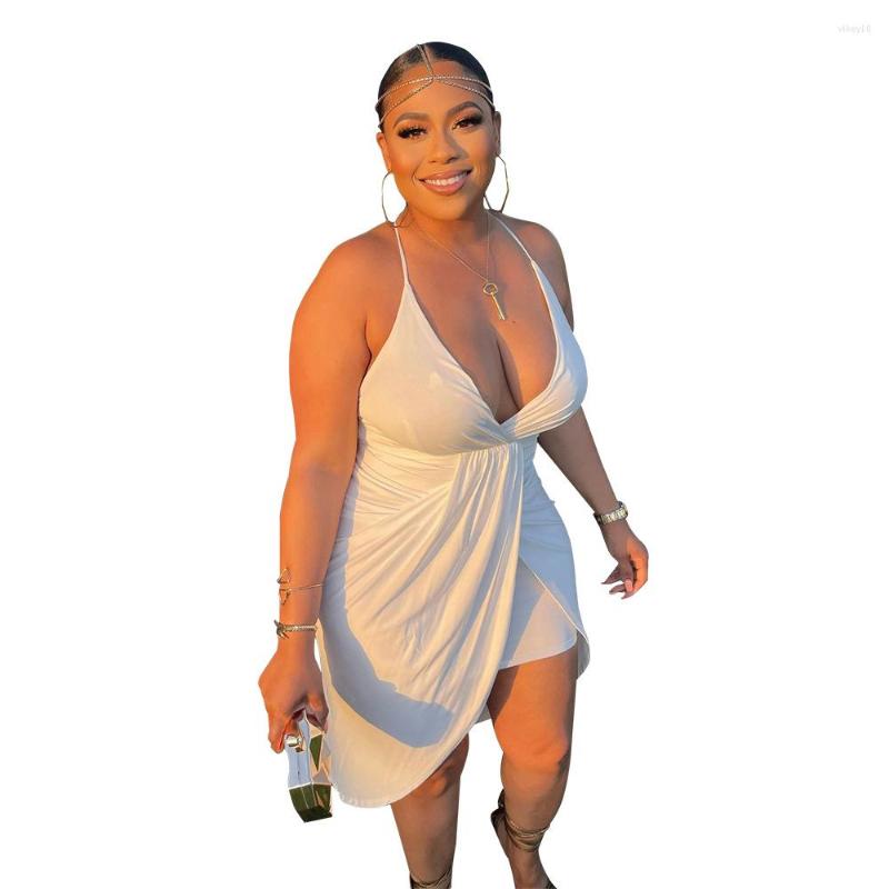 

Casual Dresses Elegant Women Mini Dress Female Summer Robe Girl' Party Vestidos Lady' Backless Irregular Camis