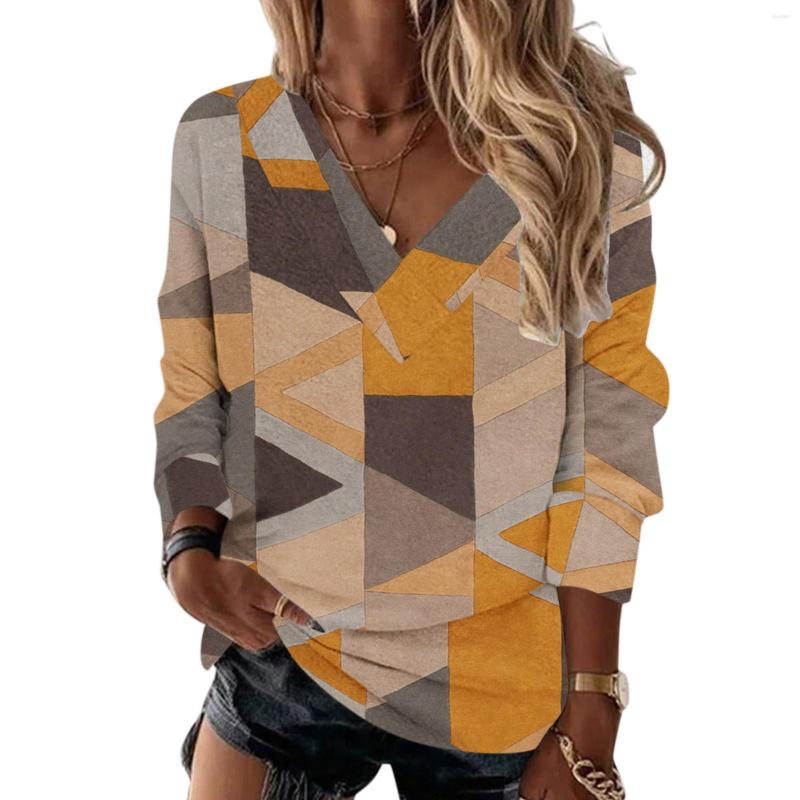 

Women' Hoodies Couple Shirts Womens Vintage Retro Print V Neck Sweatshirt Fit Pullover Tops Casual Long Sleeve Workout Loose Blouse, Blue