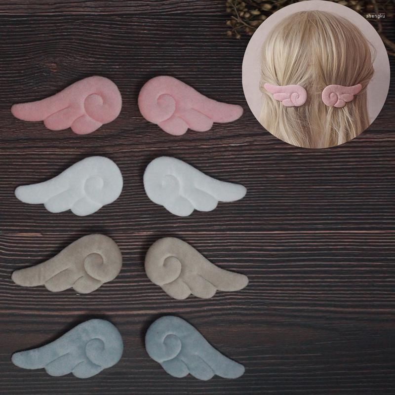 

Hair Accessories A Pair Lovely Cartoon Angel Wings Cosplay Boutique Hairpins Cute Pet Headwear Doll Girls Side Clip, 1 pair