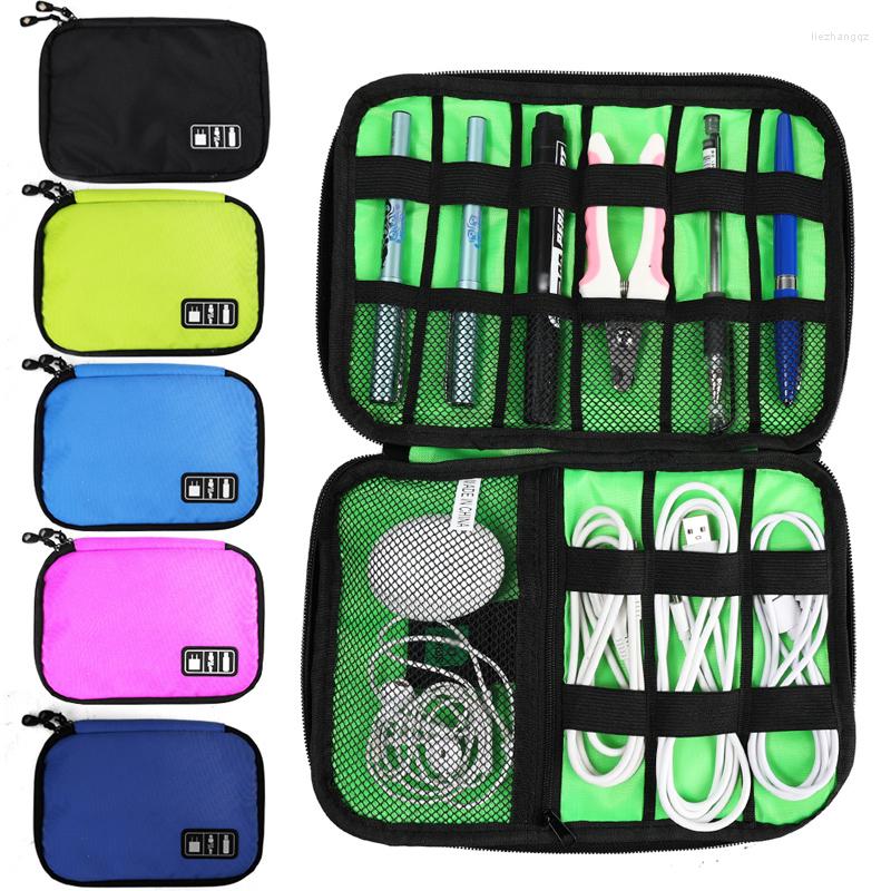 

Watch Boxes Portable Cable Organizer Bag Travel Digital Electronic Accessories Storage USB Charger Power Bank Holder Case Bags