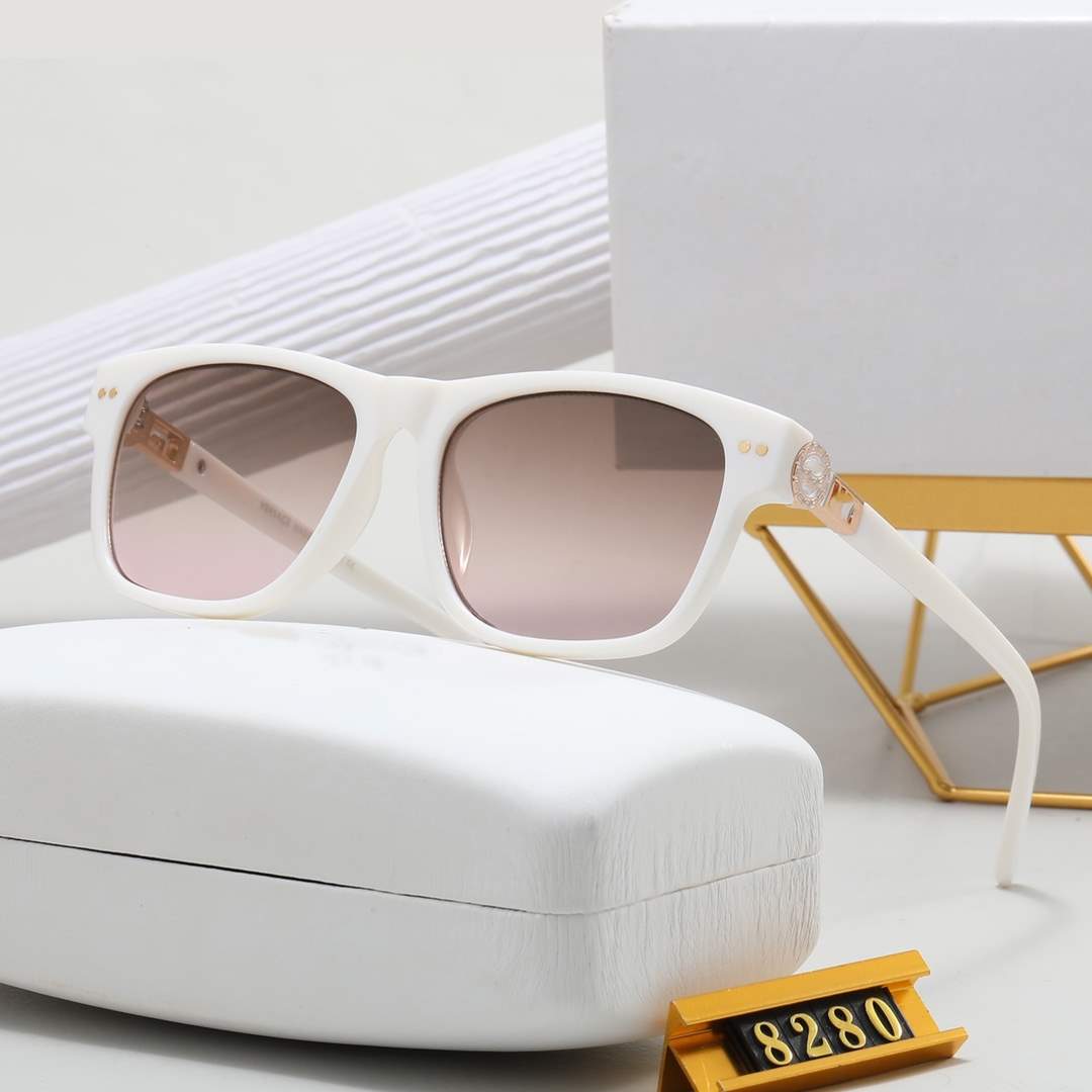 

high quality 2023 designers Sunglass Men Women UV400 square polaroid Lens Sun Glasses lady Fashion Pilot driving outdoor sports travel beach Sunglass 8280