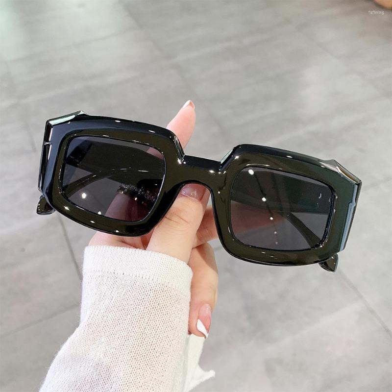 

Sunglasses Oversized Men Women In Fashion Vintage Square Shades Retro Design Candy Color UV400 Eyewear 2023