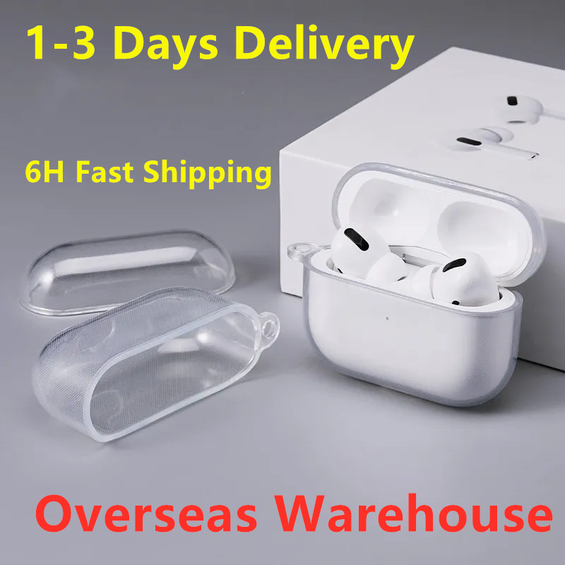 

For Apple Airpods Pro 2 Air pods Pro 2 3 Earphones 2nd generation Headphone Accessories Silicone Cute Protective Cover Apple Wireless Charging Box Shockproof Case, White