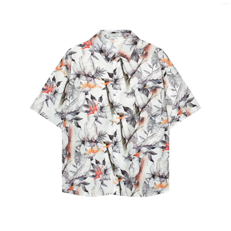

Men's Casual Shirts DC4548 Fashion Men's 2023 Runway Luxury European Design Party Style Clothing, Picture shown