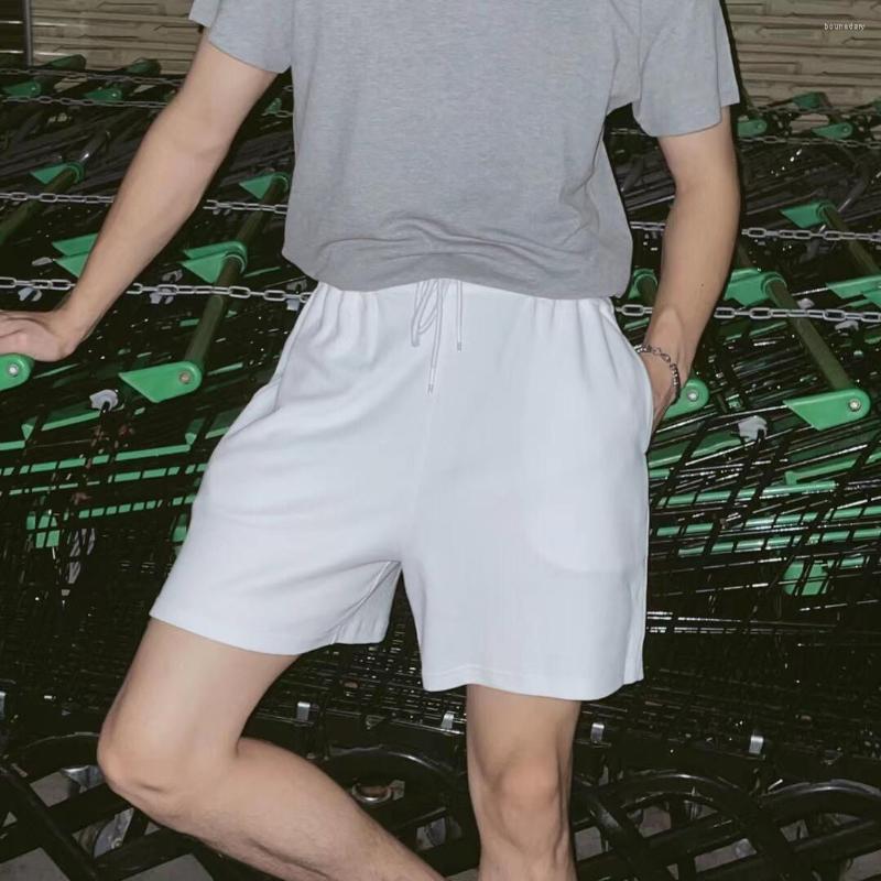 

Men' Shorts Men' Original Designer Solid Color Casual Breathable Beach Short Unisex Fashion High Quality Famous, White
